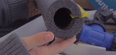 Melting Snow Around Your Heated Pipe?