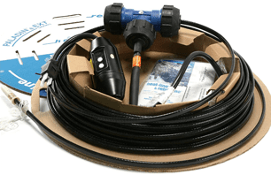 In-Pipe Heating Cable on cardboard box
